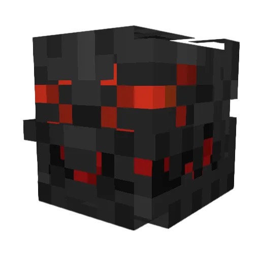 makiv27 Minecraft avatar head, 3D render