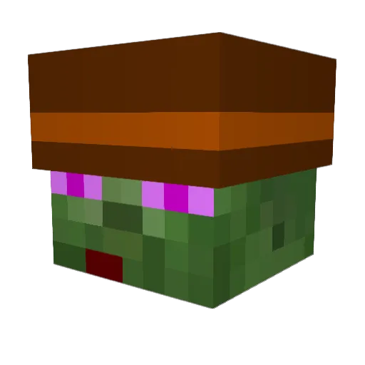 makkarapoika00 Minecraft avatar head, 3D render
