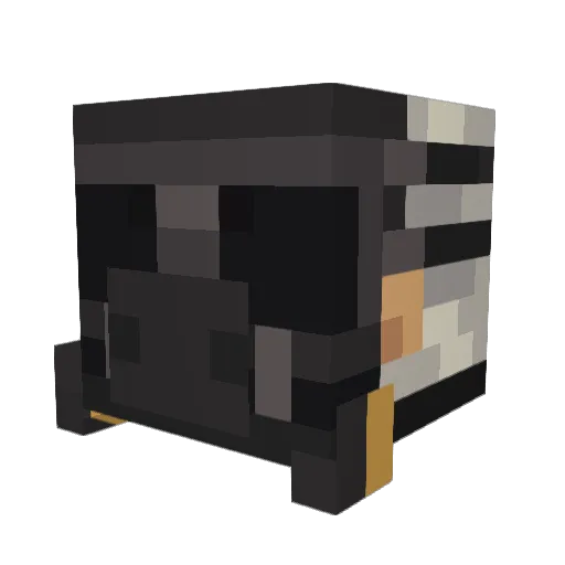 mako__rutledge Minecraft avatar head, 3D render