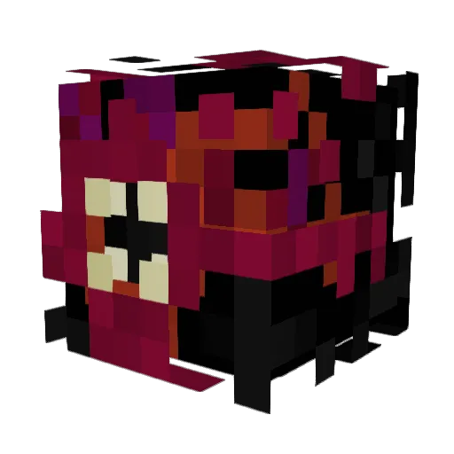 makoko13 Minecraft avatar head, 3D render