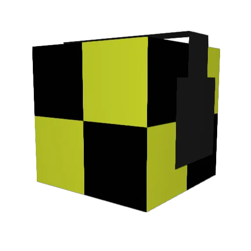 makolodz Minecraft avatar head, 3D render