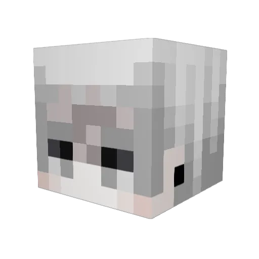 maksim9842 Minecraft avatar head, 3D render
