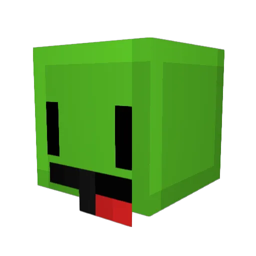 maksimik Minecraft avatar head, 3D render