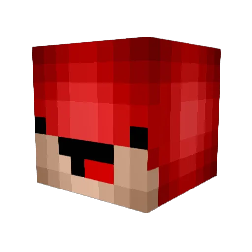 maksimos01 Minecraft avatar head, 3D render
