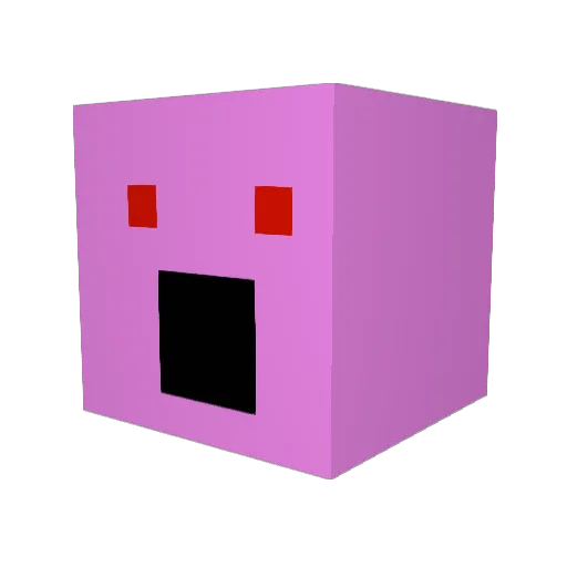 malachiedulce Minecraft avatar head, 3D render