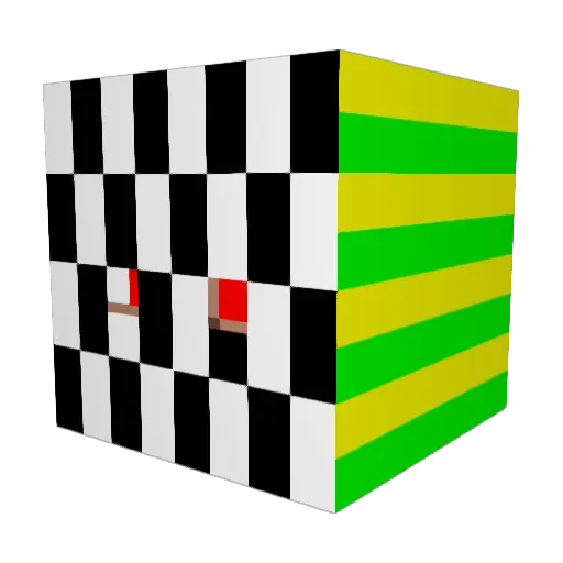 malachor7 Minecraft avatar head, 3D render