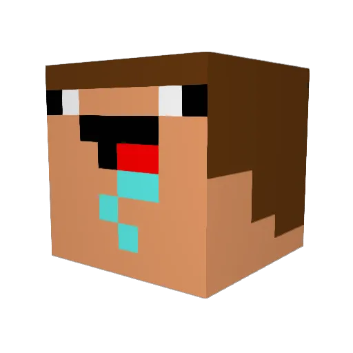 malakai20 Minecraft avatar head, 3D render