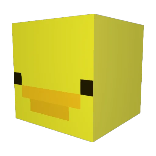 malakas4u Minecraft avatar head, 3D render