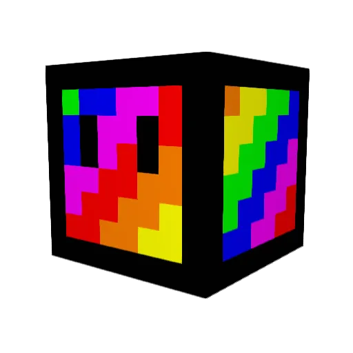 malalla07 Minecraft avatar head, 3D render