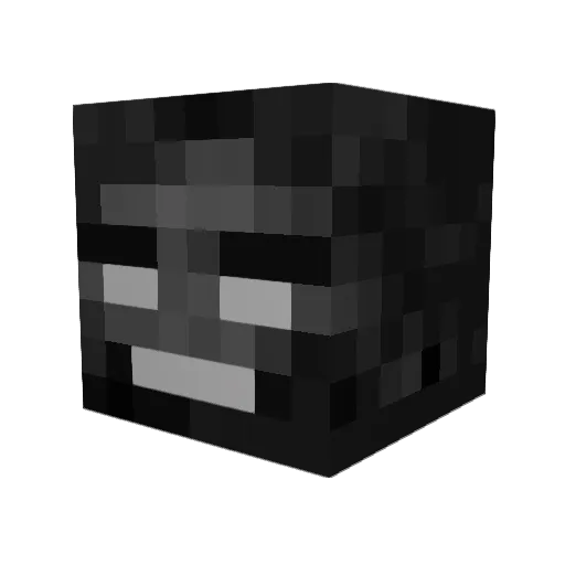 malboys Minecraft avatar head, 3D render
