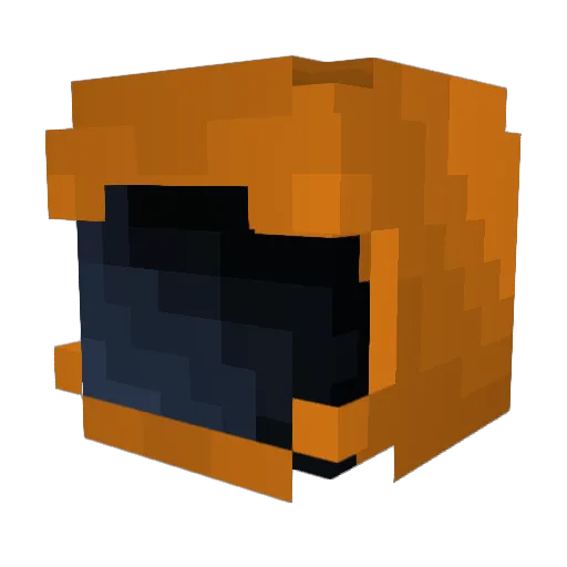 malcomthefish Minecraft avatar head, 3D render