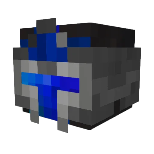 malcuz Minecraft avatar head, 3D render