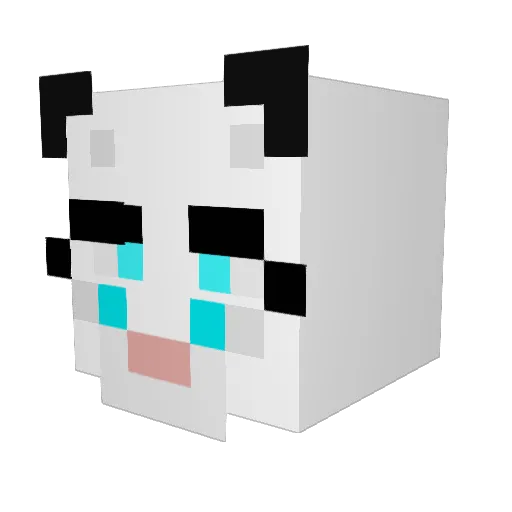 malinaa33 Minecraft avatar head, 3D render
