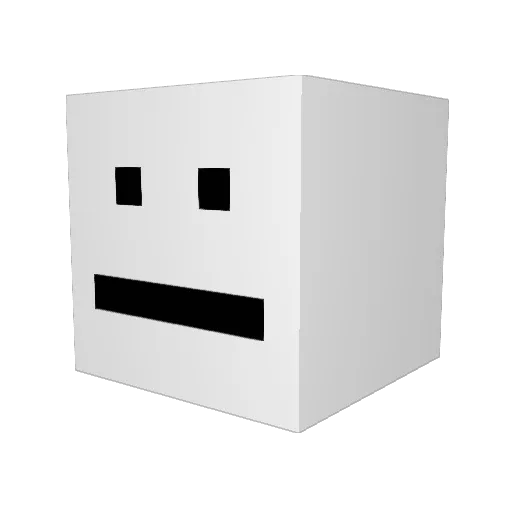 mallak015 Minecraft avatar head, 3D render