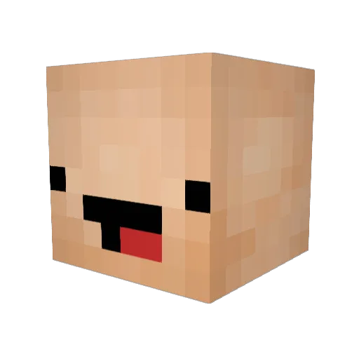 malman0403 Minecraft avatar head, 3D render