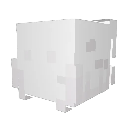 malolo233 Minecraft avatar head, 3D render