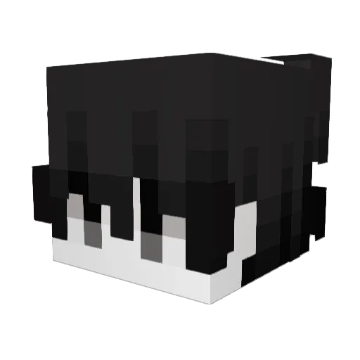 maloscantores Minecraft avatar head, 3D render