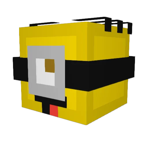 malucar72 Minecraft avatar head, 3D render