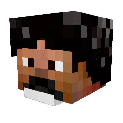 malukuboy98 Minecraft avatar head, 3D render