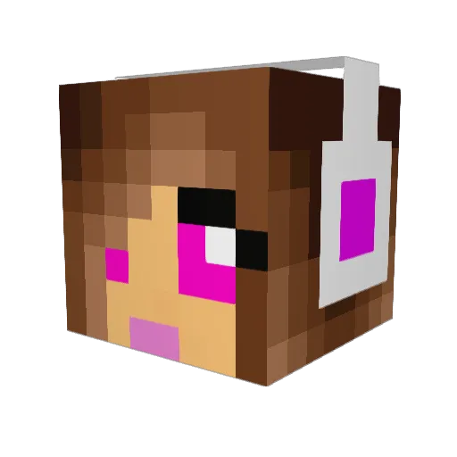 malumi2003 Minecraft avatar head, 3D render