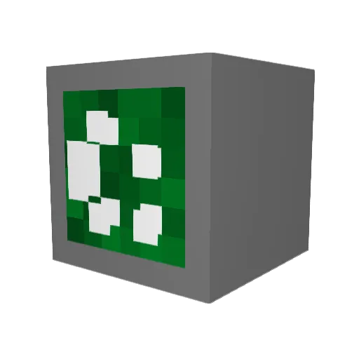 malwarebazar Minecraft avatar head, 3D render