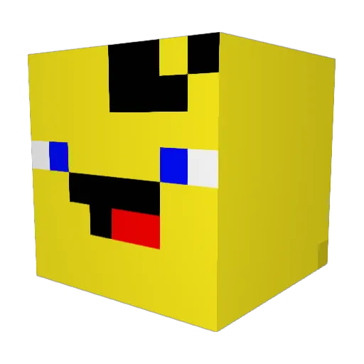 malwib12351 Minecraft avatar head, 3D render