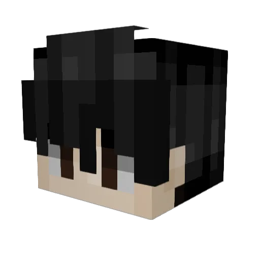 mama_dumpling Minecraft avatar head, 3D render