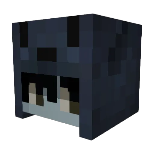 mamacito Minecraft avatar head, 3D render