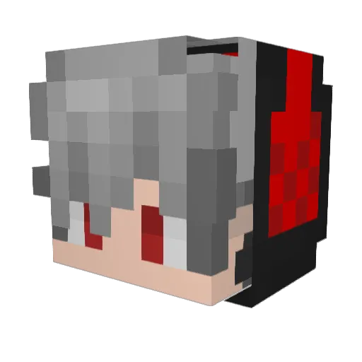 mamad_pd3434 Minecraft avatar head, 3D render