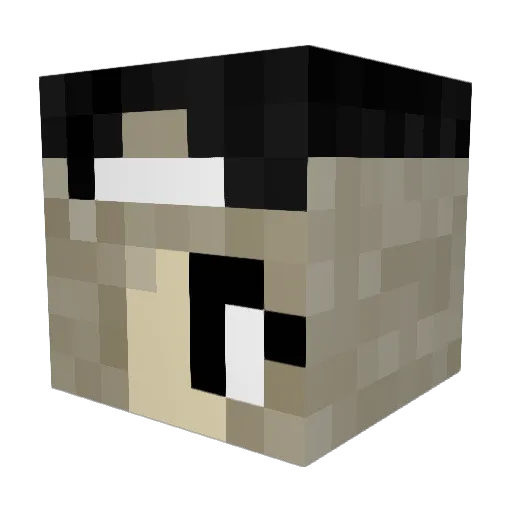 mamagege321 Minecraft avatar head, 3D render