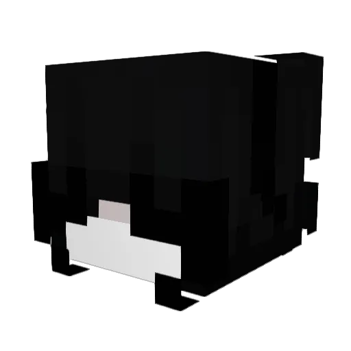 mamajaid Minecraft avatar head, 3D render