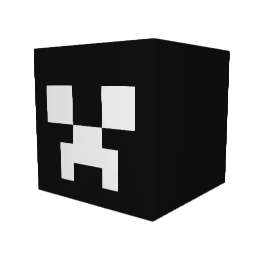 mamalucha97 Minecraft avatar head, 3D render