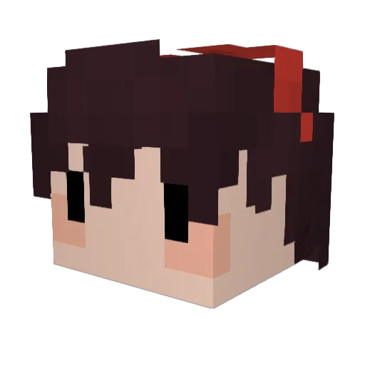 mamatomaddy Minecraft avatar head, 3D render