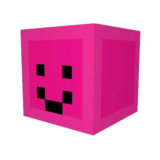 mamenoki Minecraft avatar head, 3D render