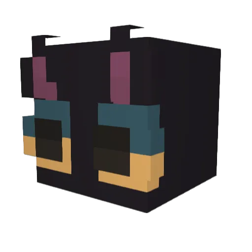 mamenut9 Minecraft avatar head, 3D render