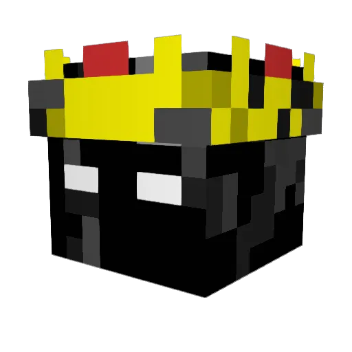 mamepopo Minecraft avatar head, 3D render