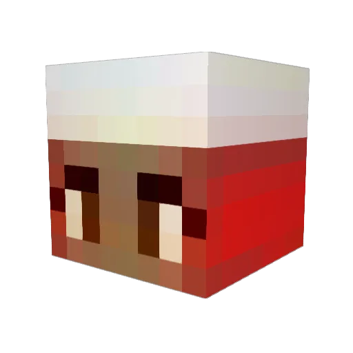 mamikilos Minecraft avatar head, 3D render