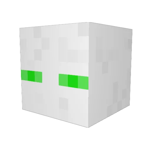 mamipokopants Minecraft avatar head, 3D render