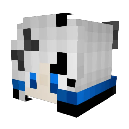 mamooo0 Minecraft avatar head, 3D render