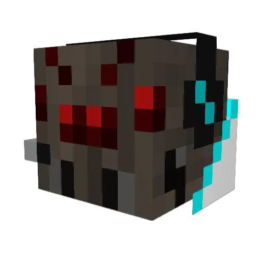 mamuty130 Minecraft avatar head, 3D render