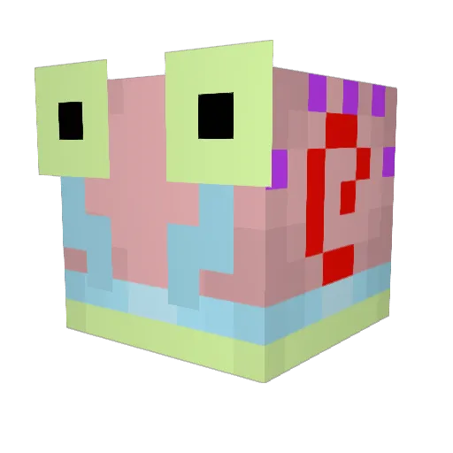 man0n3012 Minecraft avatar head, 3D render