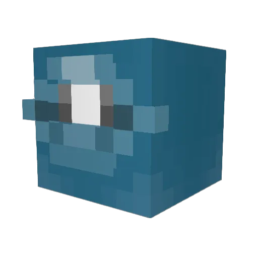 man3va Minecraft avatar head, 3D render