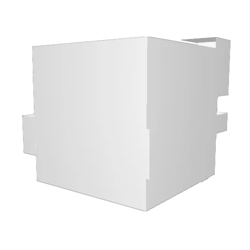 man_goh Minecraft avatar head, 3D render