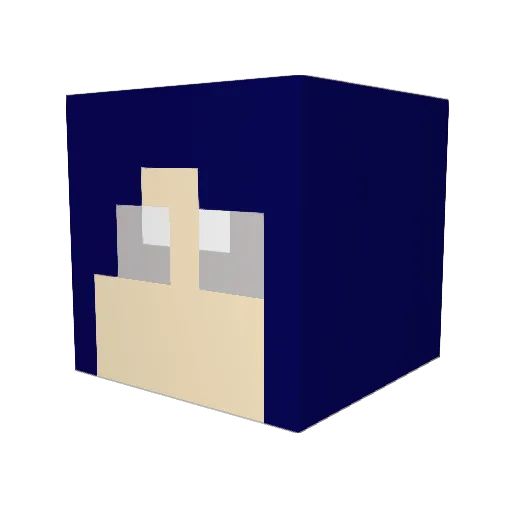 manafi21 Minecraft avatar head, 3D render