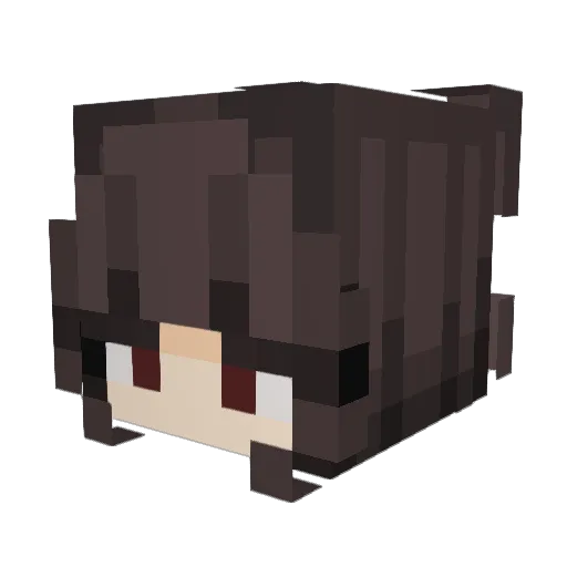 manakinz Minecraft avatar head, 3D render