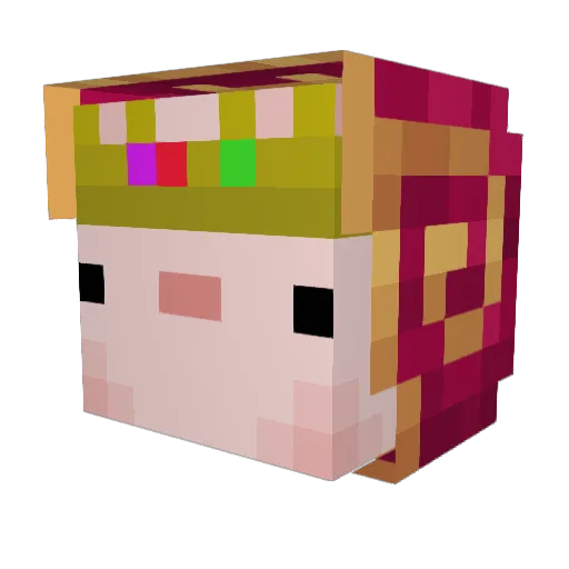 manatee09328 Minecraft avatar head, 3D render