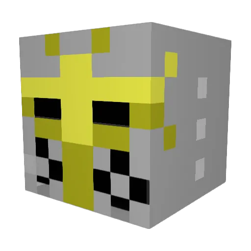 manbearferret Minecraft avatar head, 3D render