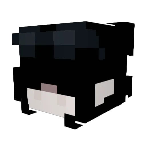 mandalyn Minecraft avatar head, 3D render