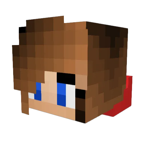 mandyamandy917 Minecraft avatar head, 3D render