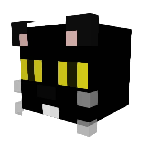 mang_go7459 Minecraft avatar head, 3D render